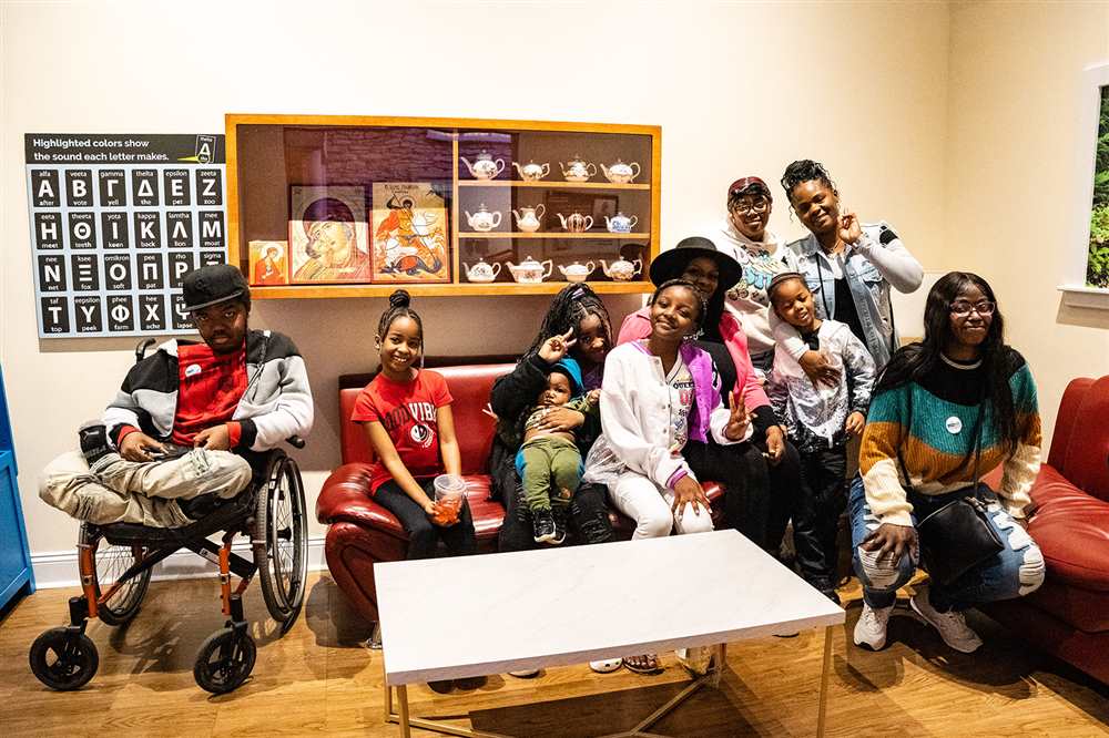 Group photo at the Children's Museum