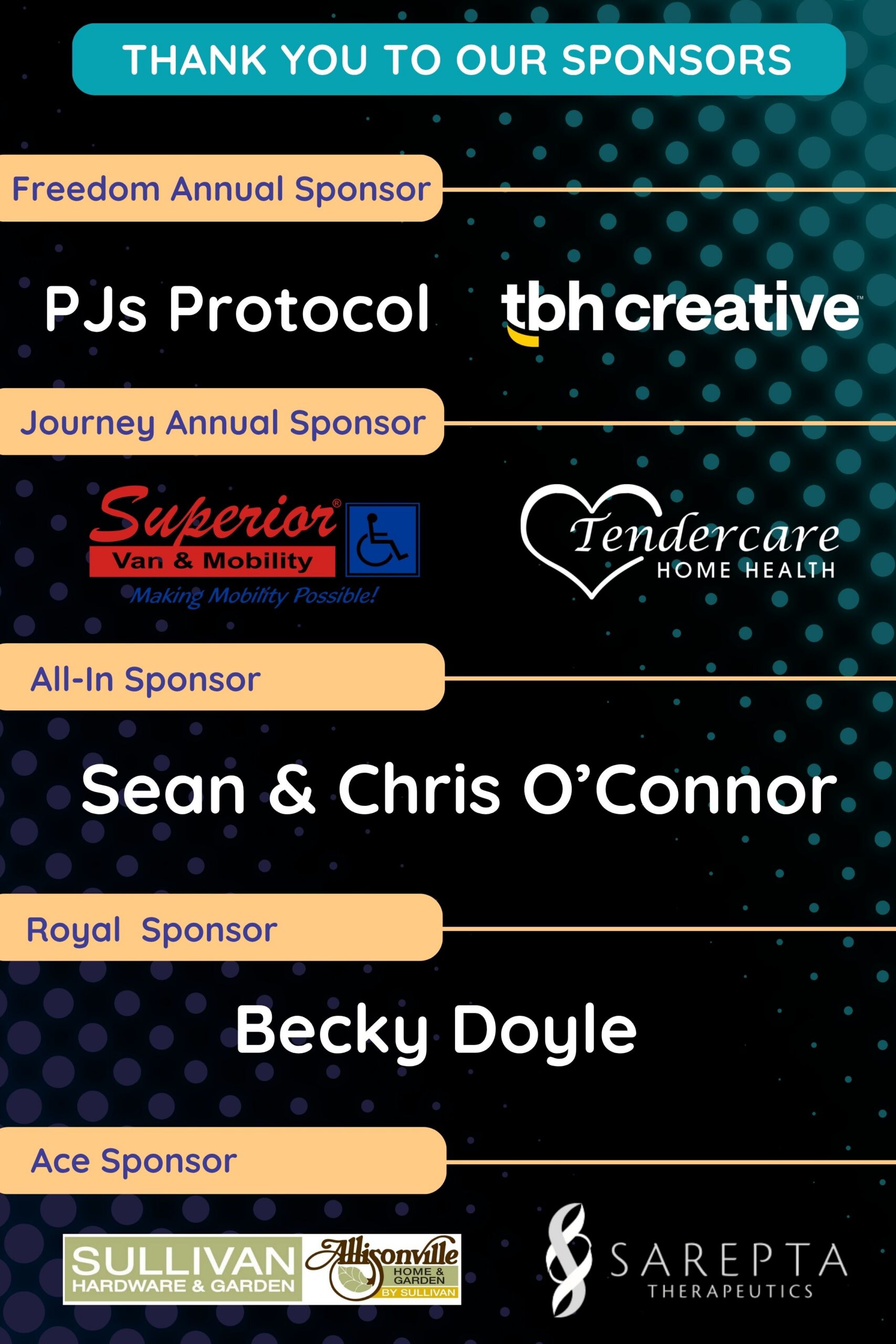 2026 Mobility Gala Sponsors